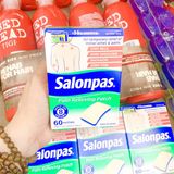  Miếng dán hỗ trợ giảm đau Salonpas 60 miếng 