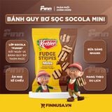  Bánh Keebler Mini Fudge Stripe Cookies 2Oz 56g 
