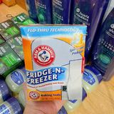  Bột khử mùi tủ lạnh Arm & Hammer Baking Soda Fridge-N-Freezer Pack, Odor Absorber 14Oz 396,8g 