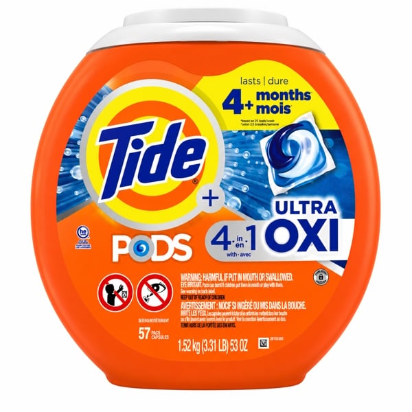  Viên giặt Tide Hygienic Clean Heavy 10x Duty Power PODS 45 viên 