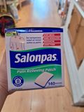  Miếng dán hỗ trợ giảm đau Salonpas 140 miếng 