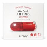  NK - Hộp 10 miếng mặt nạ dưỡng ẩm, ngừa lão hoá BNBG Vita Genic Lifting Jelly Mask 30ml 