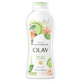  Sữa tắm Olay Infused With Essential Botanicals White Tea & Cucumber Body Wash 23.6Oz 700ml 