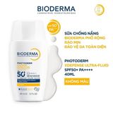  NK - Sữa chống nắng phổ rộng Bioderma Photoderm XDefense Ultra-Fluid SPF50+ 40ml 