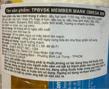  NK - Viên uống dầu cá Member's Mark Omega 3-6-9 Dietary Supplement 300 viên 