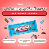  Kẹo Feastables Mrbeast Candy Bar Milk Chocolate Crunch 0,21Oz 60g 