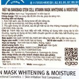  NK - Mặt nạ dưỡng sáng và cấp ẩm Banobagi Stem Cell Vitamin Mask Whitening & Moisture 