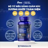  Viên uống bổ sung xương khớp Puritan's Pride Advanced Glucosamine Chondroitin MSM with Vitamin D3 50mcg 2000IU 160 viên 