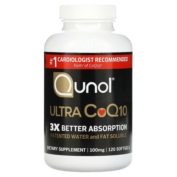  Viên uống hỗ trợ tim mạch Qunol Ultra CoQ10 100mg 120 viên 