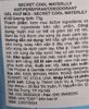  NK - Lăn khử mùi Secret Antiperspirant/Deodorant Clear Gel Cool Waterlily 48HR Protection PH Balancing Minerals 2.6 Oz 73g 
