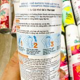  NK - Dầu gội khô Batiste Dry Shampoo Fresh Breezy Citrus hương tươi mát 200ml 