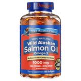  Viên uống dầu cá Pure Alaska Omega Wild Alaskan Salmon Oil Omega 3 1000mg 180 viên 