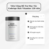  NK - Viên uống hỗ trợ mọc tóc CodeAge Hair Vitamins 120 viên 