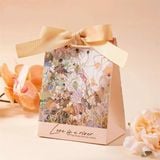  Hộp quà họa tiết khu vườn hồng không vòng gõ 