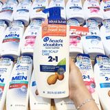  NK - Dầu gội xả Head & Shoulders Dry Scalp Care 2-in-1 Dandruff Shampoo + Conditioner with Almond Oil 28.2oz 835ml 