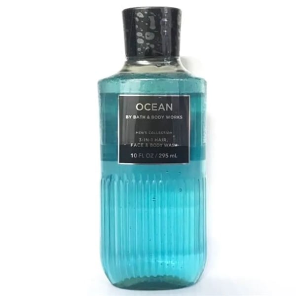  Gel tắm cho nam BBW Ocean 3-in-1 Hair, Face and Body10Oz 295ml 