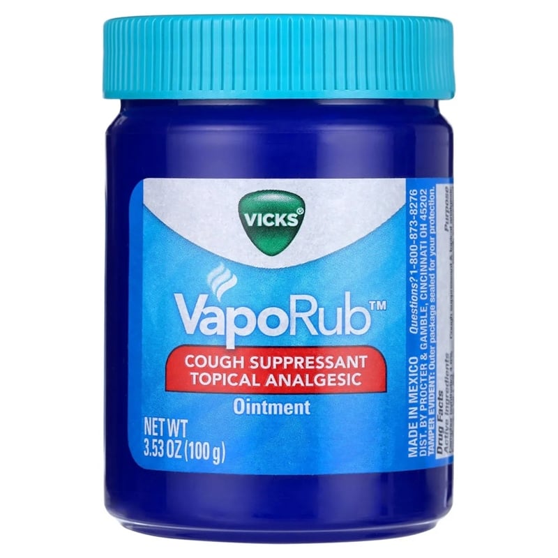  Dầu ấm ngực Vicks VapoRub Cough Suppressant 100g 