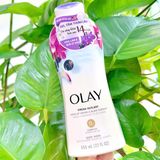  NK - Sữa tắm Olay Fresh Outlast Body Wash – Orchid & Black Currant 650mL 22Oz 