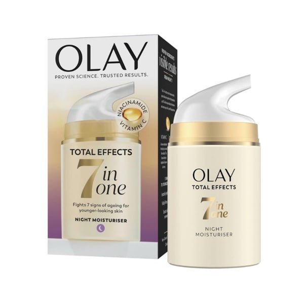 (UK) Kem dưỡng da chống lão hóa ban đêm 7 tác dụng Olay Total Effects 7 in 1 Night Firming Moisturiser 50ml 
