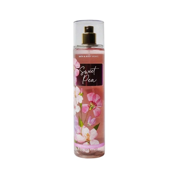  Xịt thơm body BBW Sweet Pea Fine Fragrance 8Oz 236ml 
