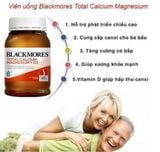  (Úc) Viên uống bổ sung Blackmores Total Calcium & Magnesium + D3 200 viên 