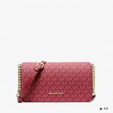  Túi MK Jet Set Medium Signature Logo Crossbody Bag Color CHERRY 35F5GTVC8V 