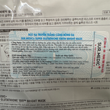  NK - Tách lẻ Mặt nạ truyền trắng căng bóng da Sur.Medic Super Glutathione 100TM Bright Mask 30g 