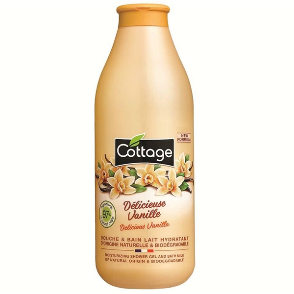  Sữa tắm Cottage Moisturizing Shower Delicious Vannille 23.5Oz 750ml 