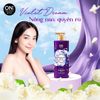  NK - Sữa tắm dưỡng ẩm hương nước hoa On The Body Perfume Shower Body Wash Vilolet Dream 500ml 