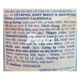  NK - Sữa tắm gội cho bé Cetaphil Baby Wash & Shampoo With Organic Calendula 230ml 