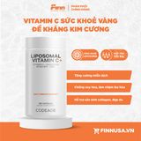  NK - Viên uống hỗ trợ tăng cường sức đề kháng và chống oxy hóa Codeage Liposomal Vitamin C 180 Viên 