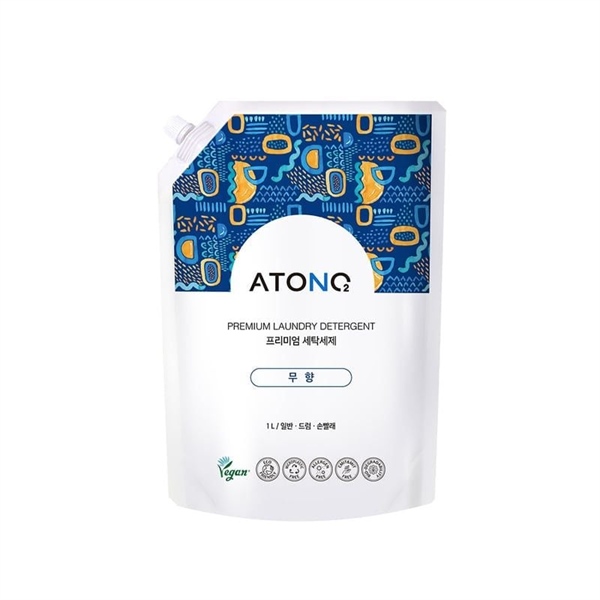  NK - Nước giặt đậm đặc thuần chay cao cấp Atono2 không mùi cho bé từ 0M+ dạng túi 1000ml 