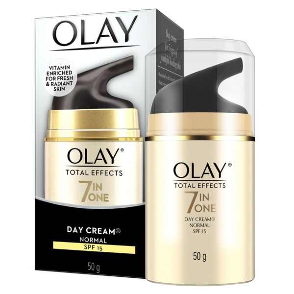  NK - (Thái) Kem dưỡng da ban ngày ngăn ngừa 7 dấu hiệu lão hoá Olay Total Effects 7in1 Day cream Normal 50g 