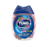  Viên nhai hỗ trợ dạ dày Tums Chewy Bites Assorted Berry 60 viên 