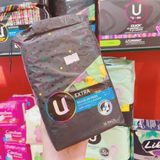  (SALE-T3/26) ( Úc ) Băng vệ sinh U by Kotex Pads Extra Regular Wings 16 miếng 