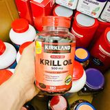  Viên uống bổ sung Kirkland Krill Oil 500mg 180 viên 