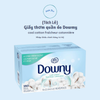  Giấy thơm quần áo Downy Cool Cotton Fabric Softener Dryer Sheets 20 tờ 