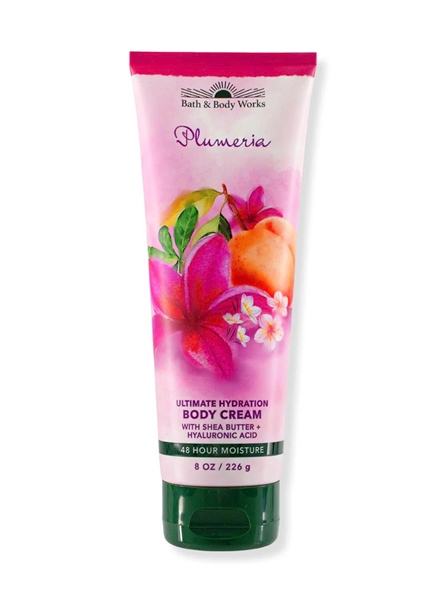  Kem dưỡng ẩm toàn thân BBW Plumeria Body Cream 8Oz 226g 