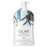  NK - Sữa tắm Olay Fresh Outlast Body Wash Notes of Birch Water & Lavender 24HR Fresh Vibes 975mL 33Oz 
