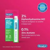  Tuýp lăn giảm ngứa côn trùng cắn Benadryl Extra Strength Itch Relief Stick 0.47Oz 14ml 