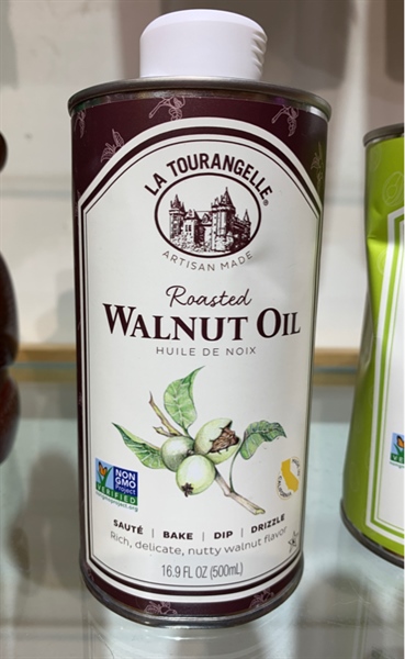  (S10/26) Dầu óc chó La Tourangelle Roasted Walnut Oil 16Oz 500ml 