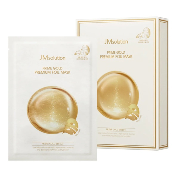  NK - Hộp 5 miếng mặt nạ săn chắc chống lão hóa JM Solution Prime Gold Intensive Mask 24k Gold 