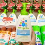  Nước rửa bình cho bé Babyganics Foaming Dish and Bottle Soap Fragrance Free 16Oz 473ml 