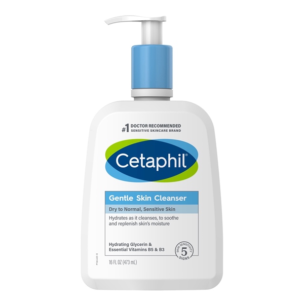  Sữa rửa mặt cho da thường đến da khô Cetaphil Gentle Skin Cleanser 16Oz 473ml 