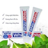  NK - Kem đánh răng giúp bảo vệ men răng và ngừa sâu răng Lion White & White 150g 