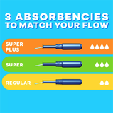  Băng vệ sinh Tampax Compact Multipack Tampons Super/Super Plus 30 miếng 