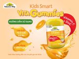  NK - Kẹo bổ sung cho bé Nature's Way Kids Smart Vita Gummies Vitamin C + Zinc 60 viên 