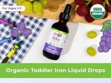  Siro bổ sung sắt Iron Organic Mary Ruth's cho bé 1 đến 3 tuổi 2Oz 60ml 