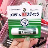  NK - Son dưỡng ẩm bạc hà dành cho môi khô, nứt nẻ Omi Brotherhood Menturm 4g 