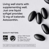  Viên uống chống oxi hóa Sports Research Astaxanthin Triple Strength 12mg 60 viên 